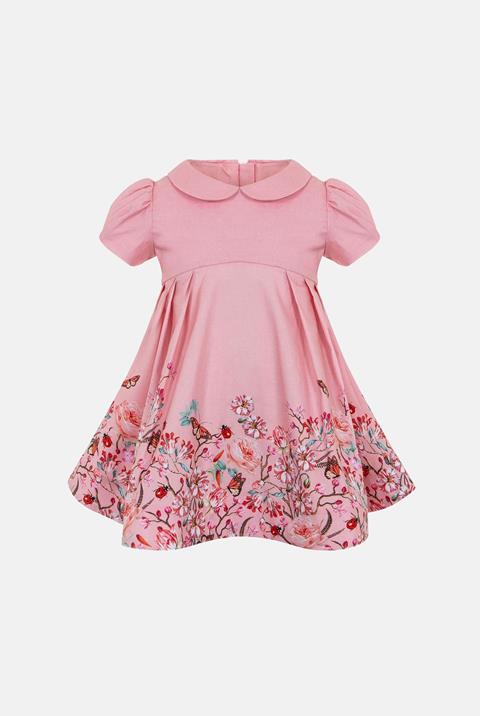 Lapin House x Mary Katrantzou Girls Dress Botanical Pink
