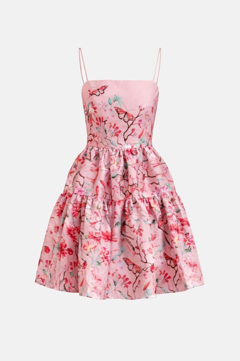 Lapin House x Mary Katrantzou Margot Dress Botanical Pink