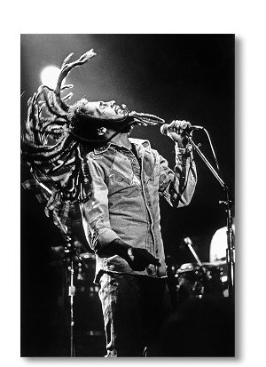 Bob Marley En Concert De Reggae Au Roxy, Los Angeles Le 26 Mai 1976 Photo Print