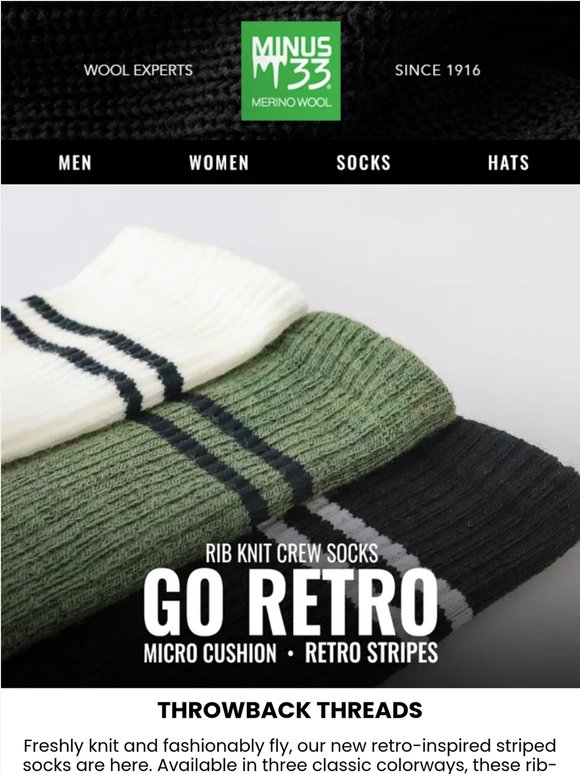NEW - Retro Stripe Socks!🧦