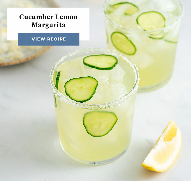 Cucumber Lemon Margarita