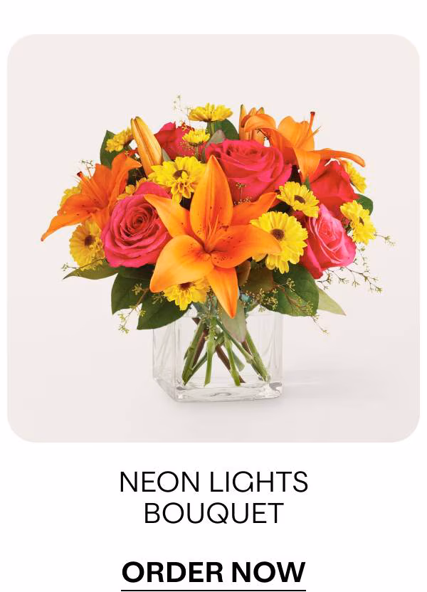 Neon Lights Bouquet - Order Now »