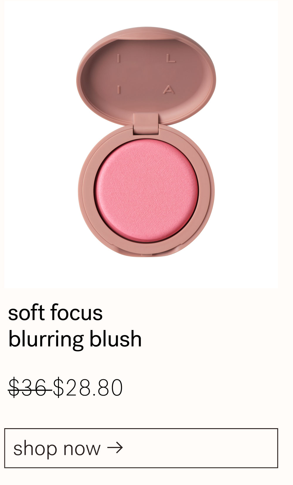 soft focus blurring blush