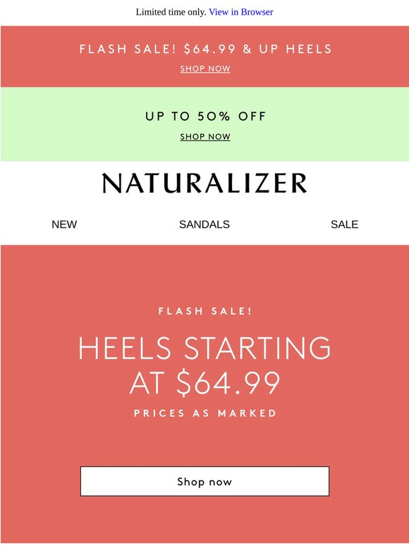 🚨ENDS SOON! Heels you'll love as low as $64.99