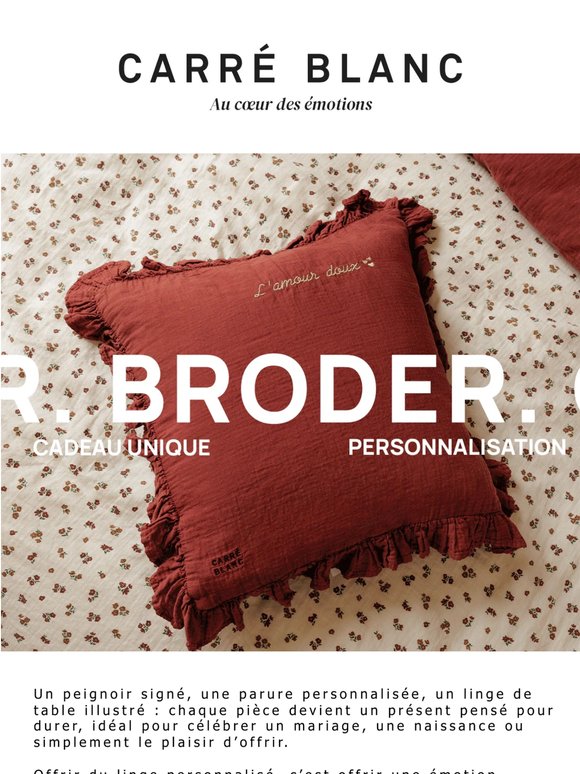 Un cadeau unique