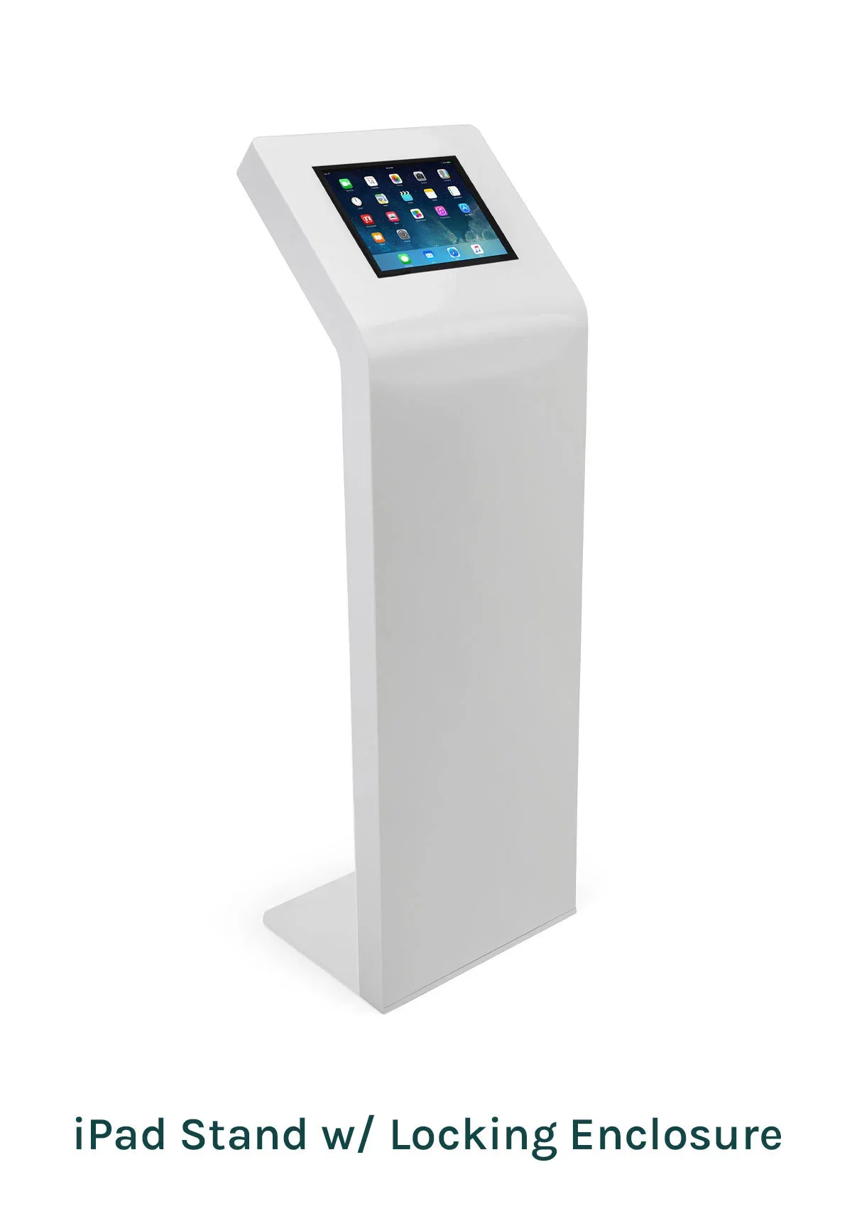iPad Stand with Locking Enclosure