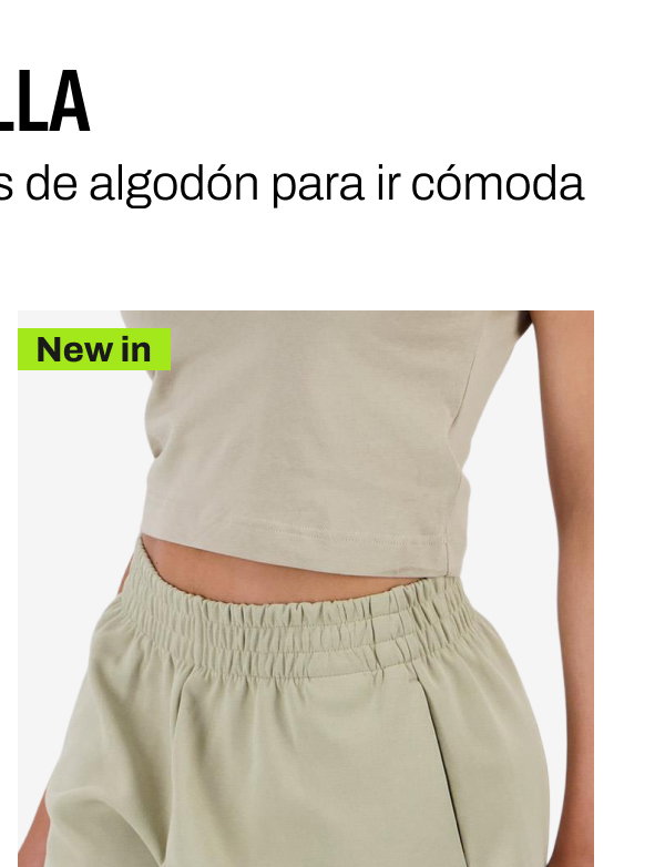 Conjunto de top y pantalón corto verde