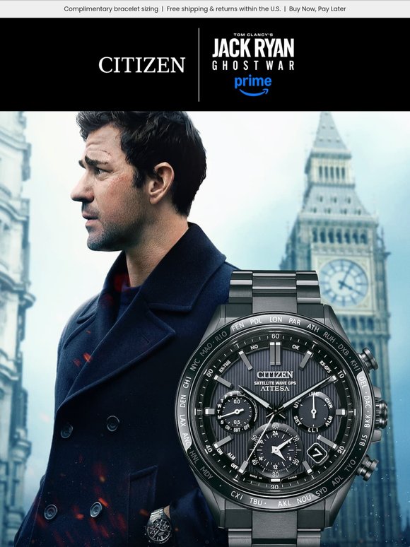 Jack Ryan’s Timepiece is ATTESA
