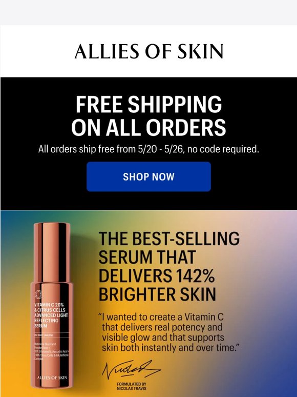 See brighter skin this summer ✨