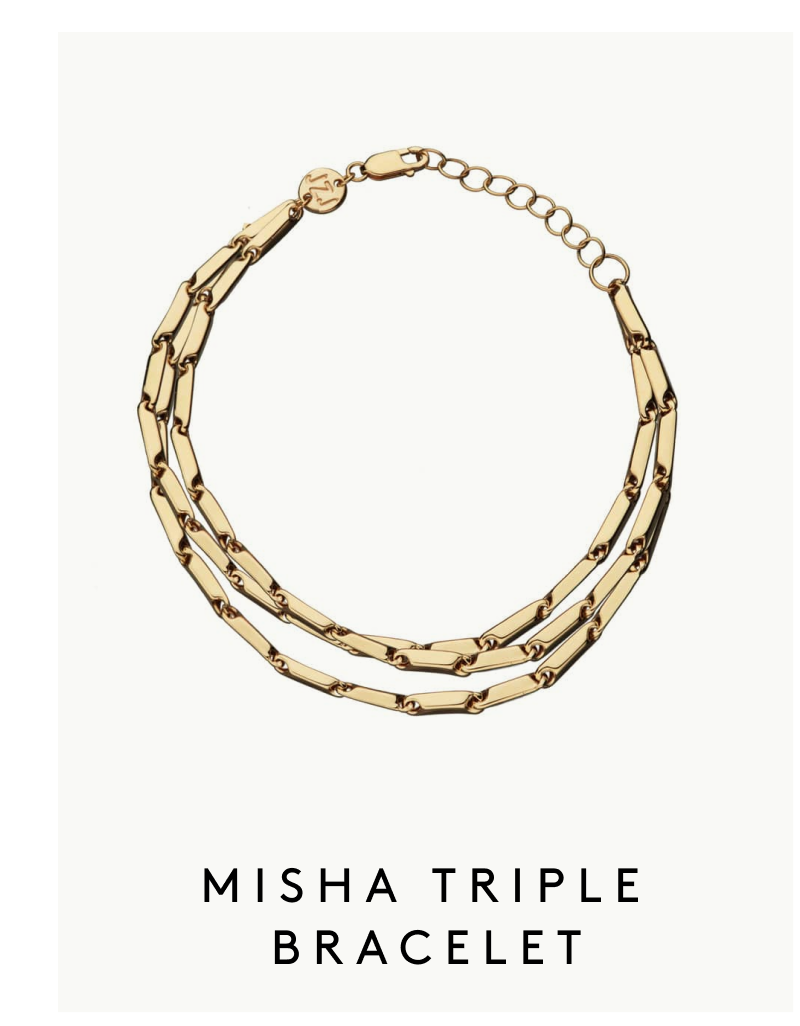 Misha Triple Bracelet
