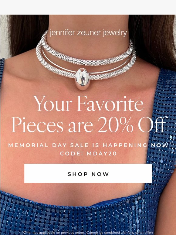 Sun's Out. Sale's On ☀️ 20% OFF Everything!