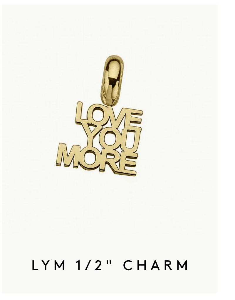 LYM 1/2" Charm