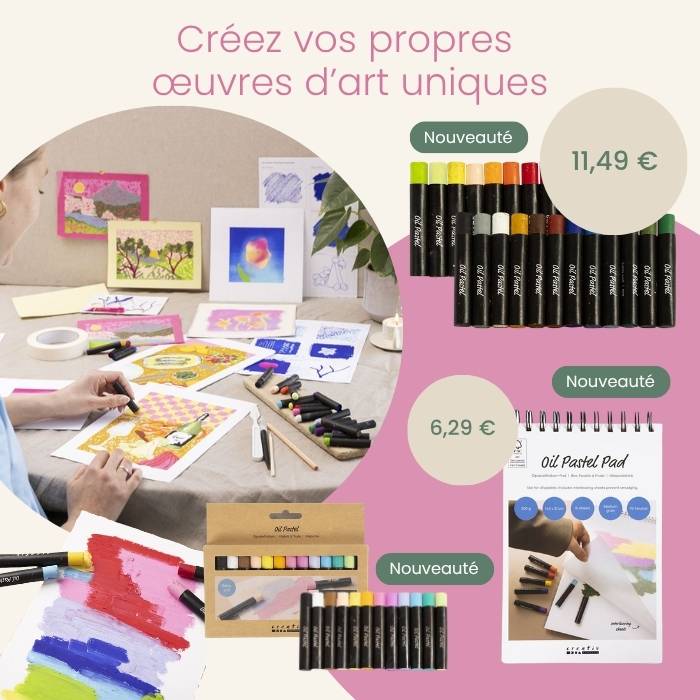 Pastels à l'huile