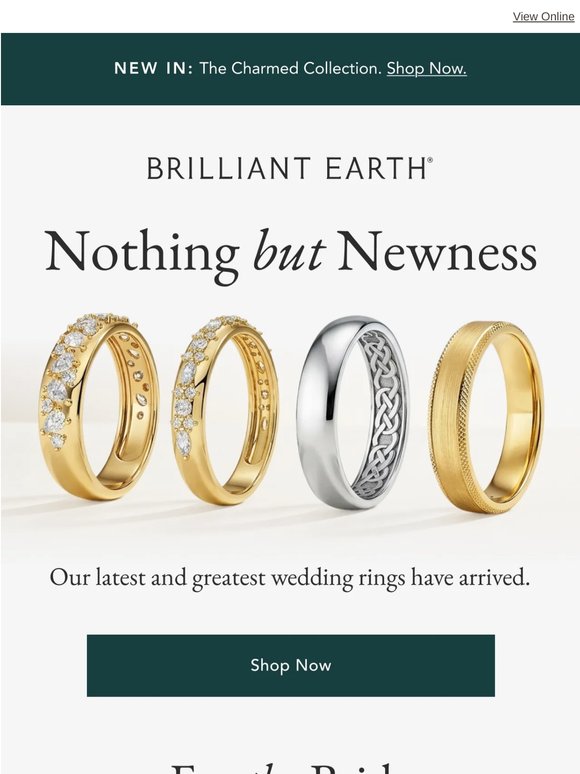 NEW & NOW: Our latest wedding rings