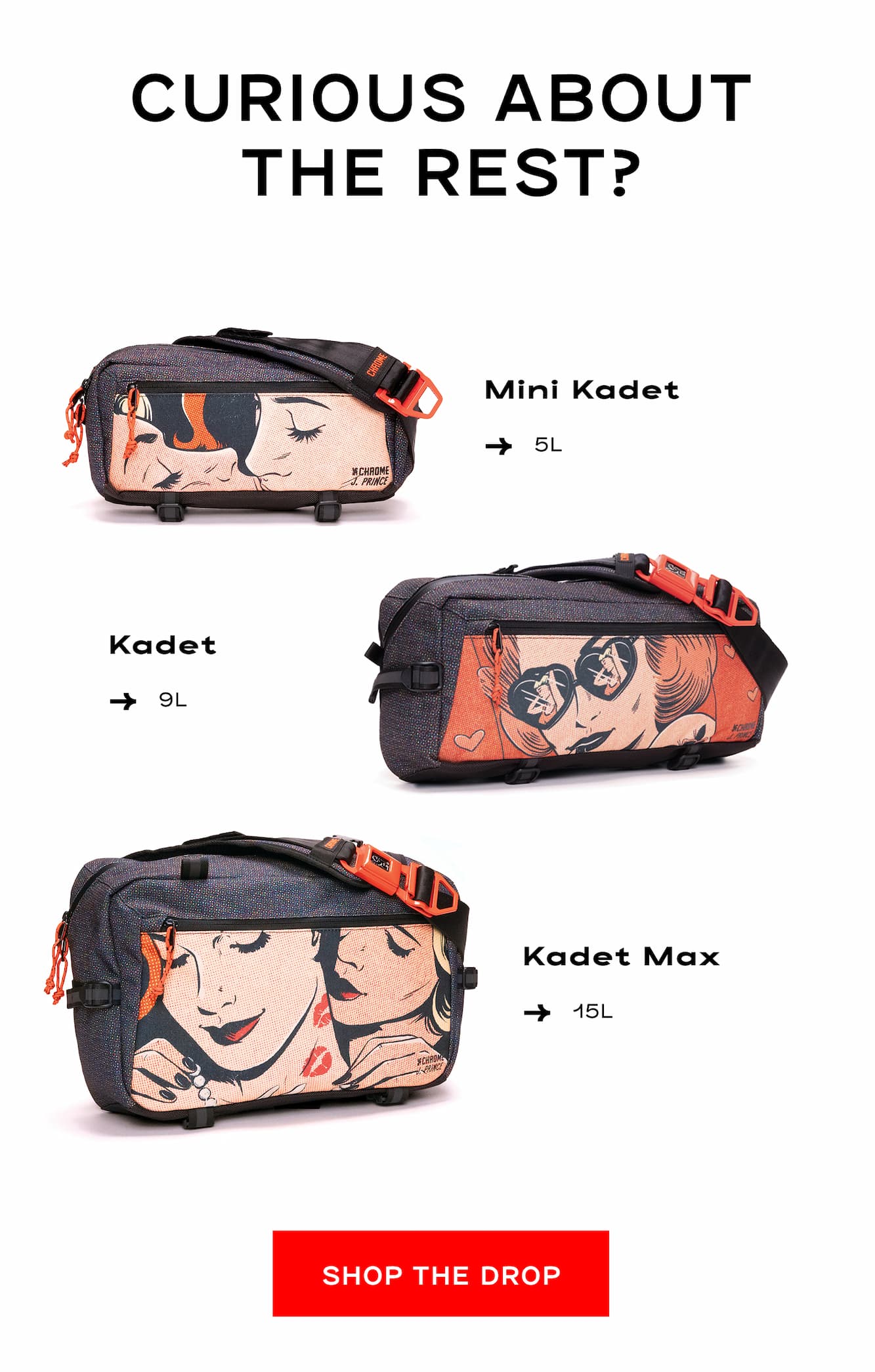 The J Prince collection of Kadet Slings for Pride