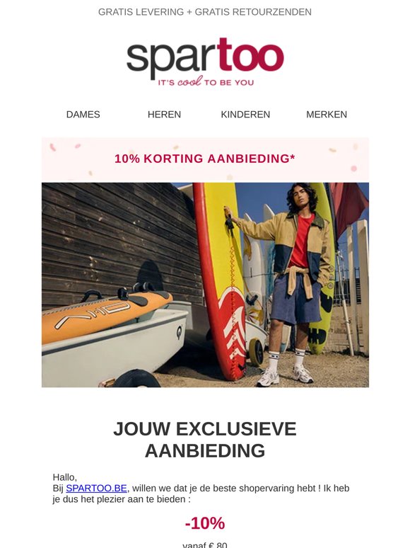 10% korting, meteen, nu.. Wat dacht je ervan?