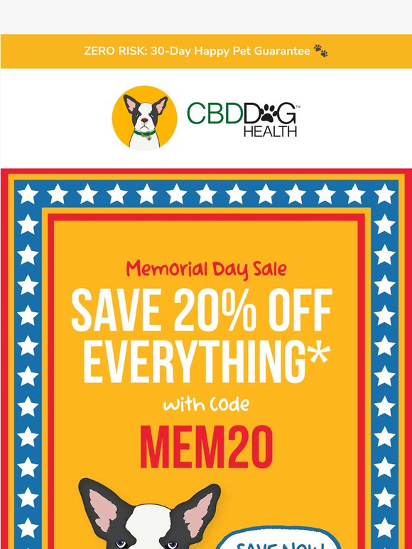 Memorial Day Savings Are Here Early!