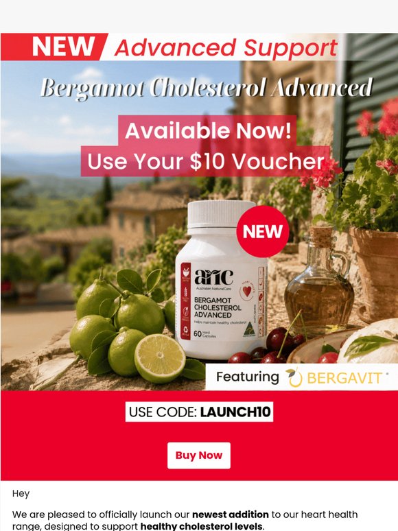 NEW: Bergamot Cholesterol Advanced ❤️
