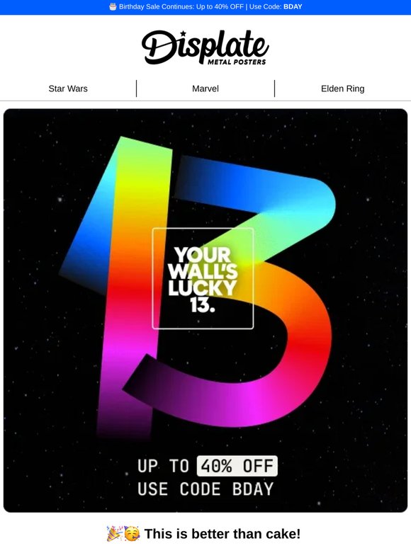 🎉  Shop up to 40% OFF sitewide!