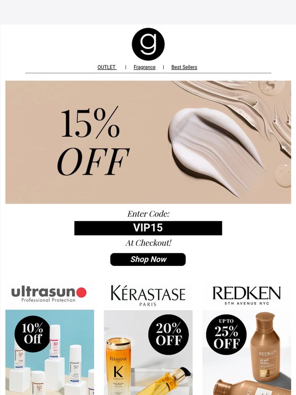 Your Bestsellers 🖤 Now with 15% Off!
