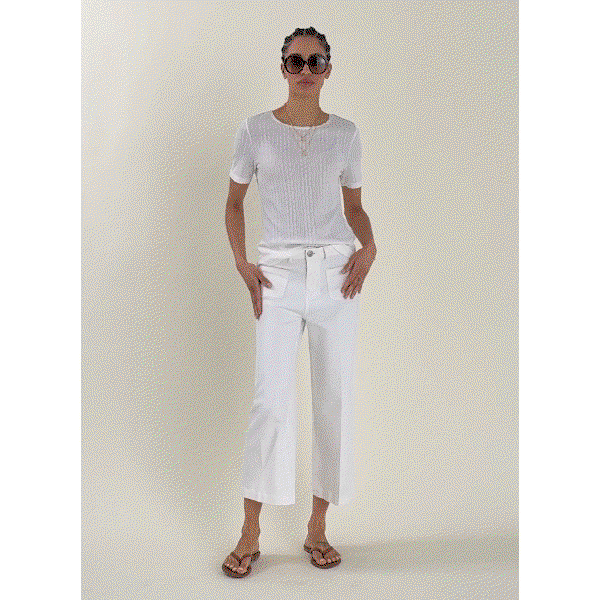 Gabriella Organic Pretty Rib Tee