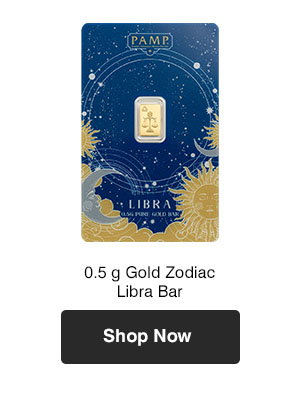 0.5 g Gold Bar - Libra