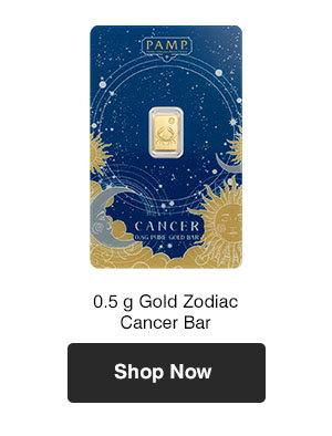 0.5 g Gold Bar - Cancer