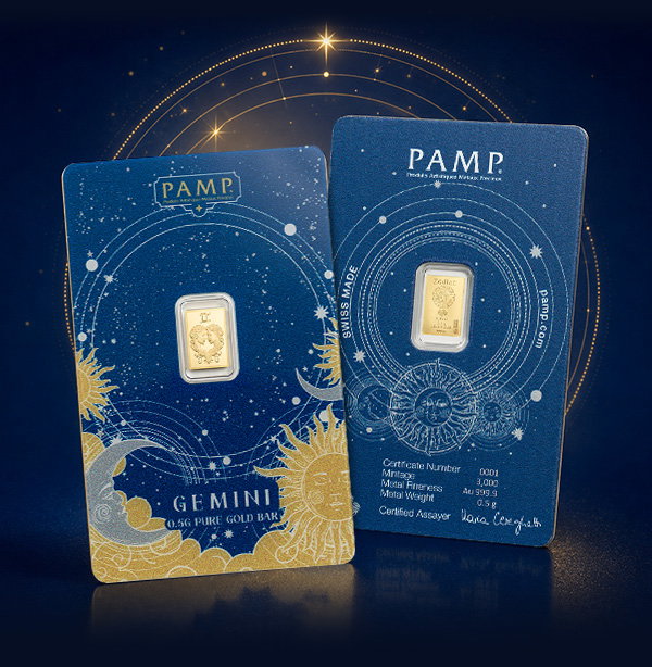 0.5 g Gold Bar - Gemini