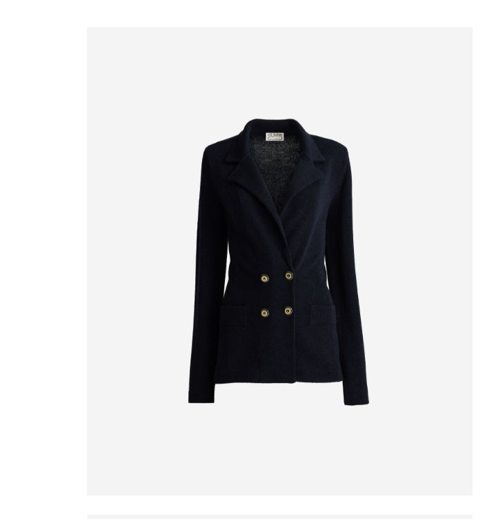 Barbara Jacket In Legacy Crepe Knit