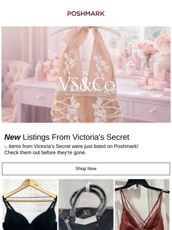 Just In: Victoria's Secret at up to 70% off