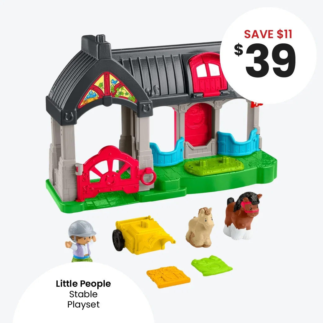 LITTLE PEOPLE STABLE PLAYSET