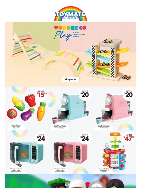 Discover playful picks and special savings for every little imagination ✨
