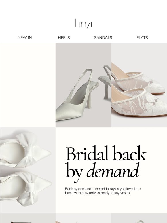 Just Restocked: Bridal Must-Haves!