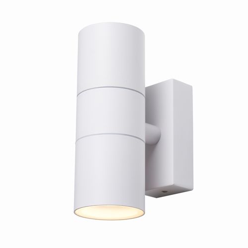 Kenn 2 Light Up and Down Outdoor Wall Light - White