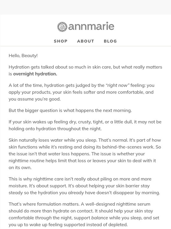Why your skin feels dry every morning (and how to fix it)