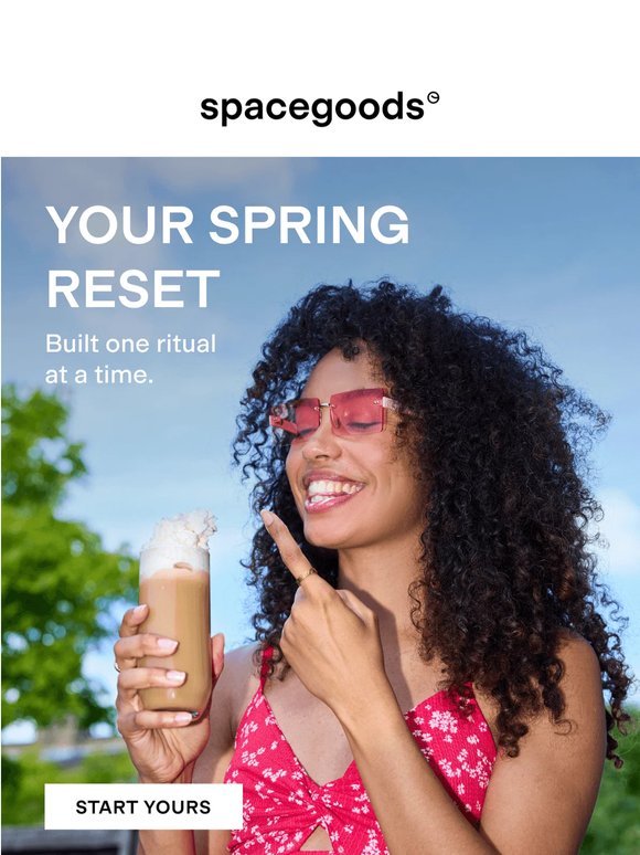 Your spring reset, in 3 sips