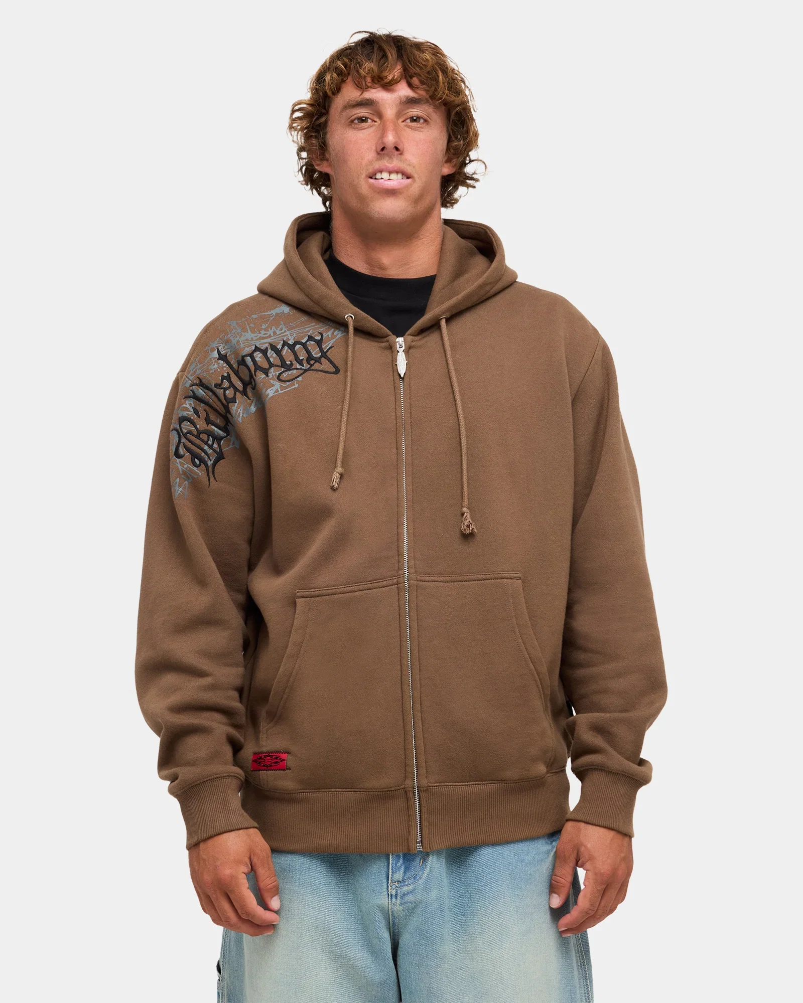 Mens Immortal Blast Zip Up Hoodie