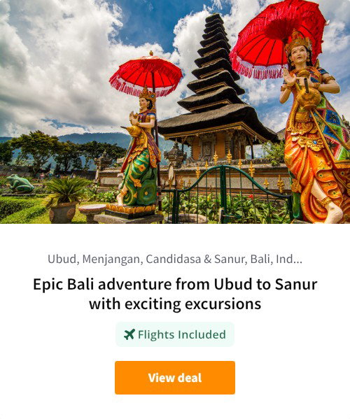 Epic Bali adventure from Ubud to Sanur with exciting excursions