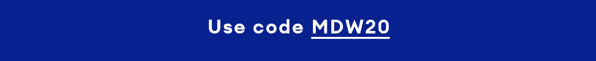Use code MDW20
