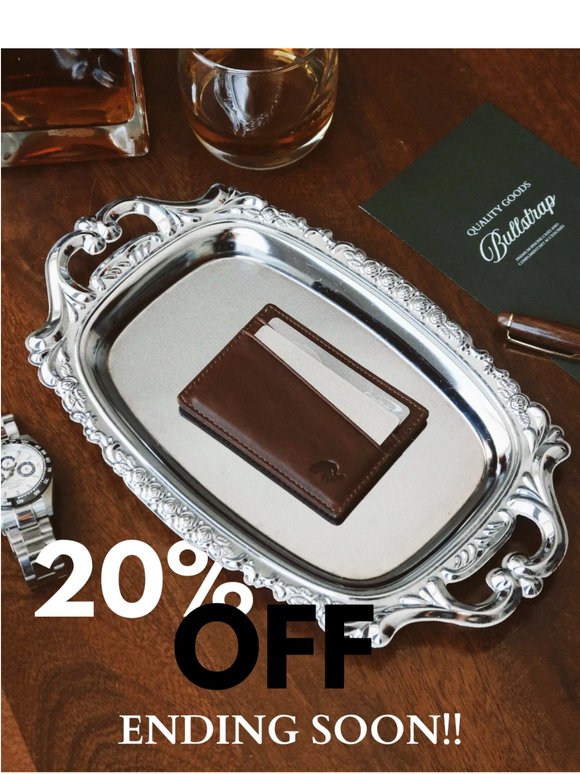 🐂 BS Week 20% Off Sale - Ending SOON!