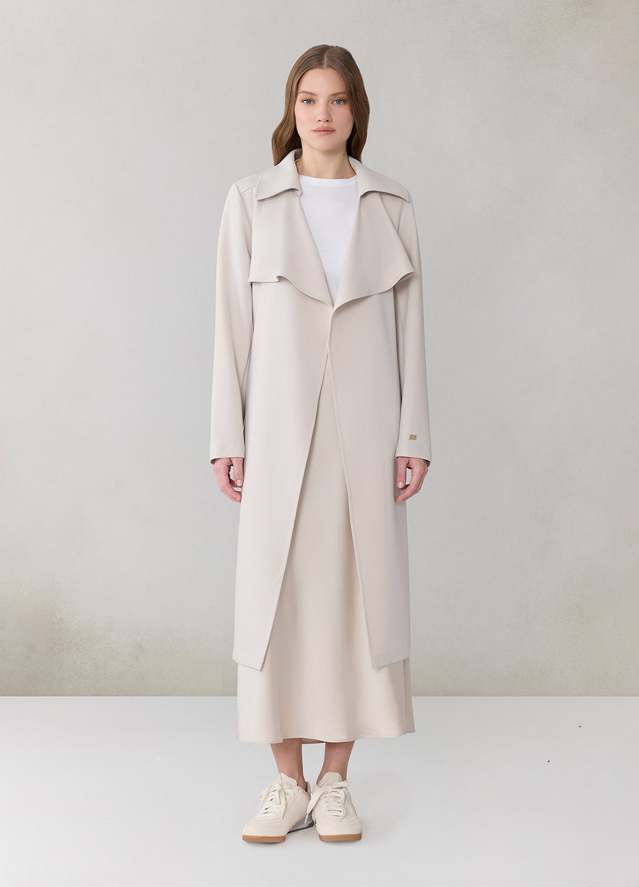 DIMITRA Relaxed-Fit Belted Trench