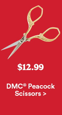 $12.99 DMC® Peacock Scissors >
