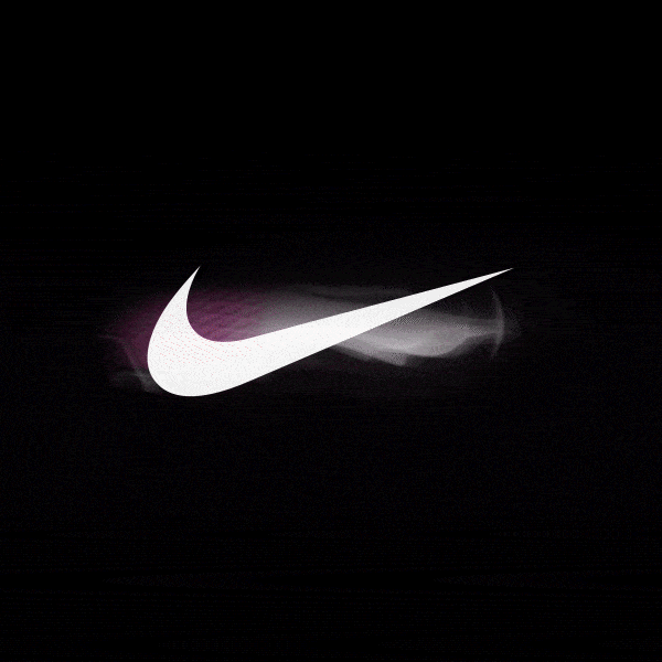 GIF of Nike Pegasus 42 Trainers in Lava Glow and Black-Flash Crimson
