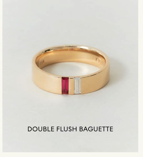 Double Flush Baguette