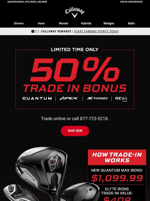 Ready For An Upgrade? Get A 50% Trade-In Bonus