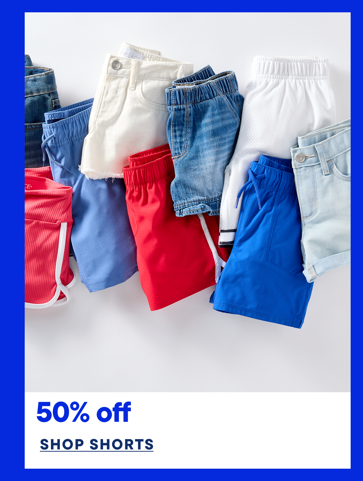 50% off Shorts