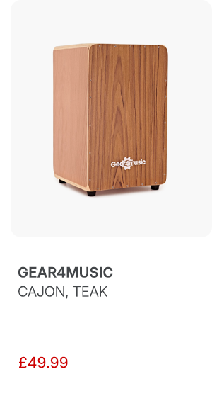 Cajon-by-Gear4music-Teak