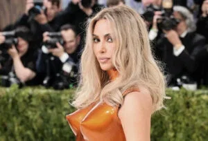 Kim Kardashian attends the 2026 Met Gala celebrating "Costume Art" at the Metropolitan Museum of Art on May 04, 2026 in New York City.