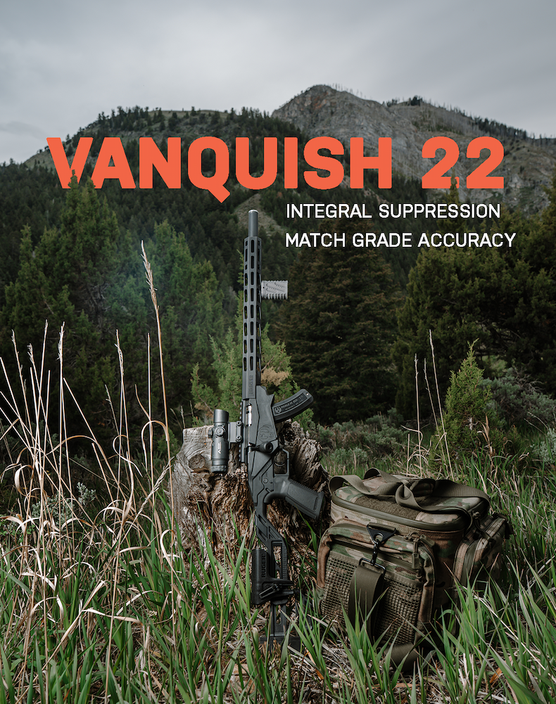 Ruger Precision Rimfire Rifle with Angstadt Arms Vanquish 22