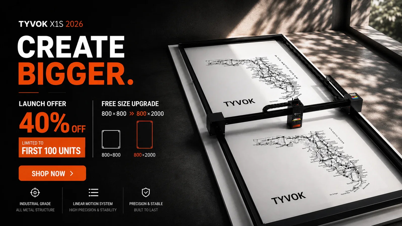 Tyvok X1S 2026 launch offer